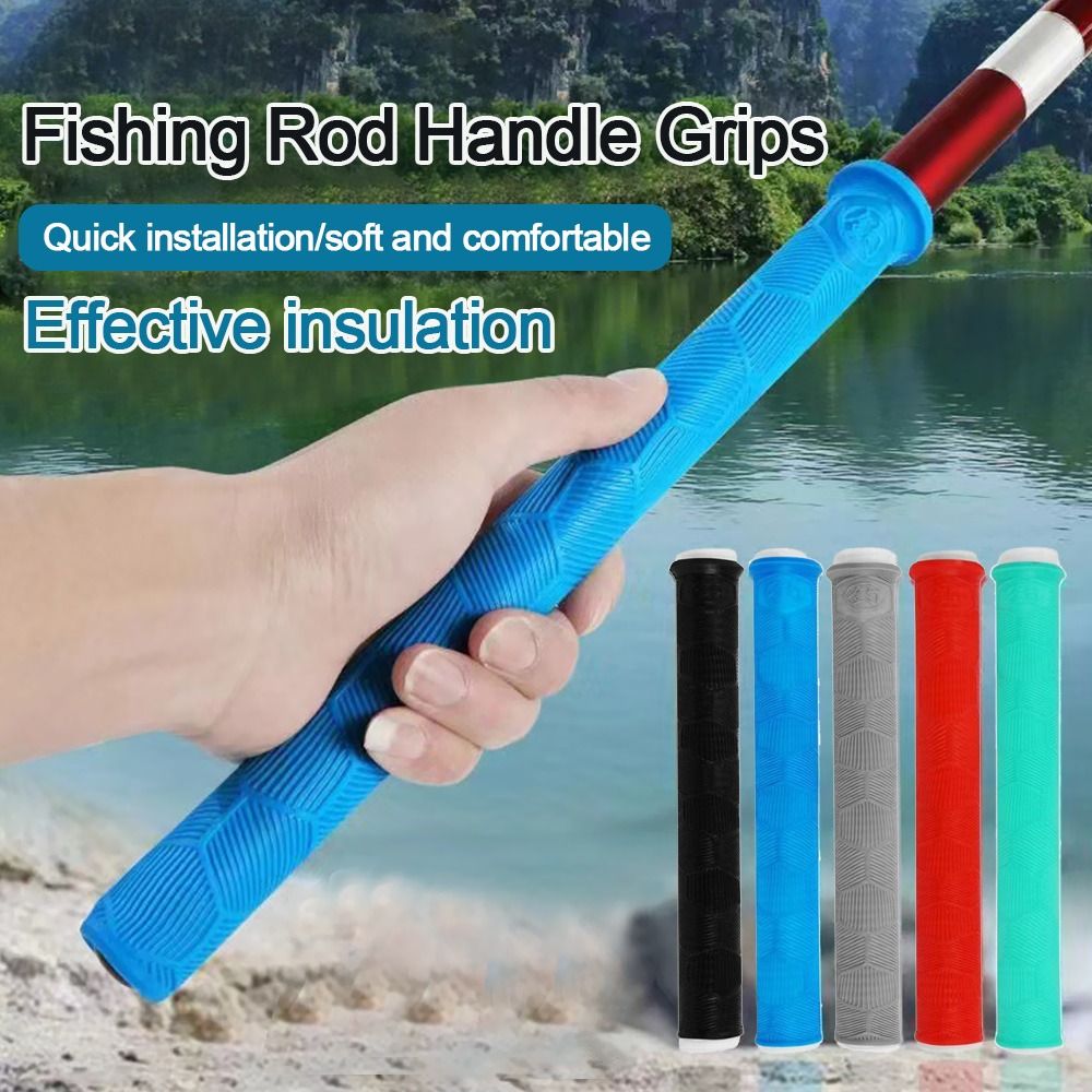 Fishing Rod Case - Capa Protetora de Silicone Antiderrapante Universal