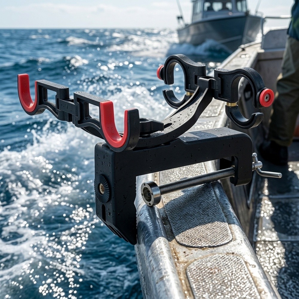 Fishing Rod Boat - Suporte de Vara de Pesca Dupla