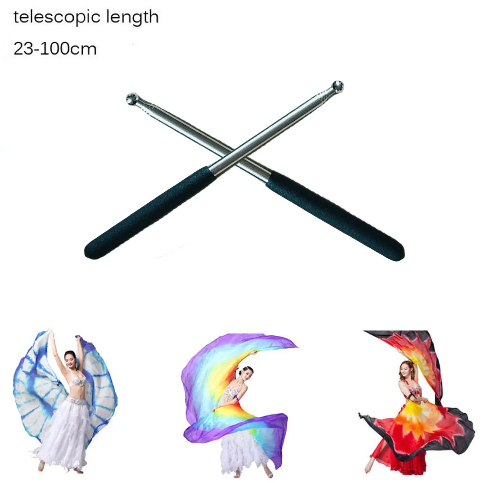 Fishing Rod Telescopic - Acessórios de dança do ventre asas