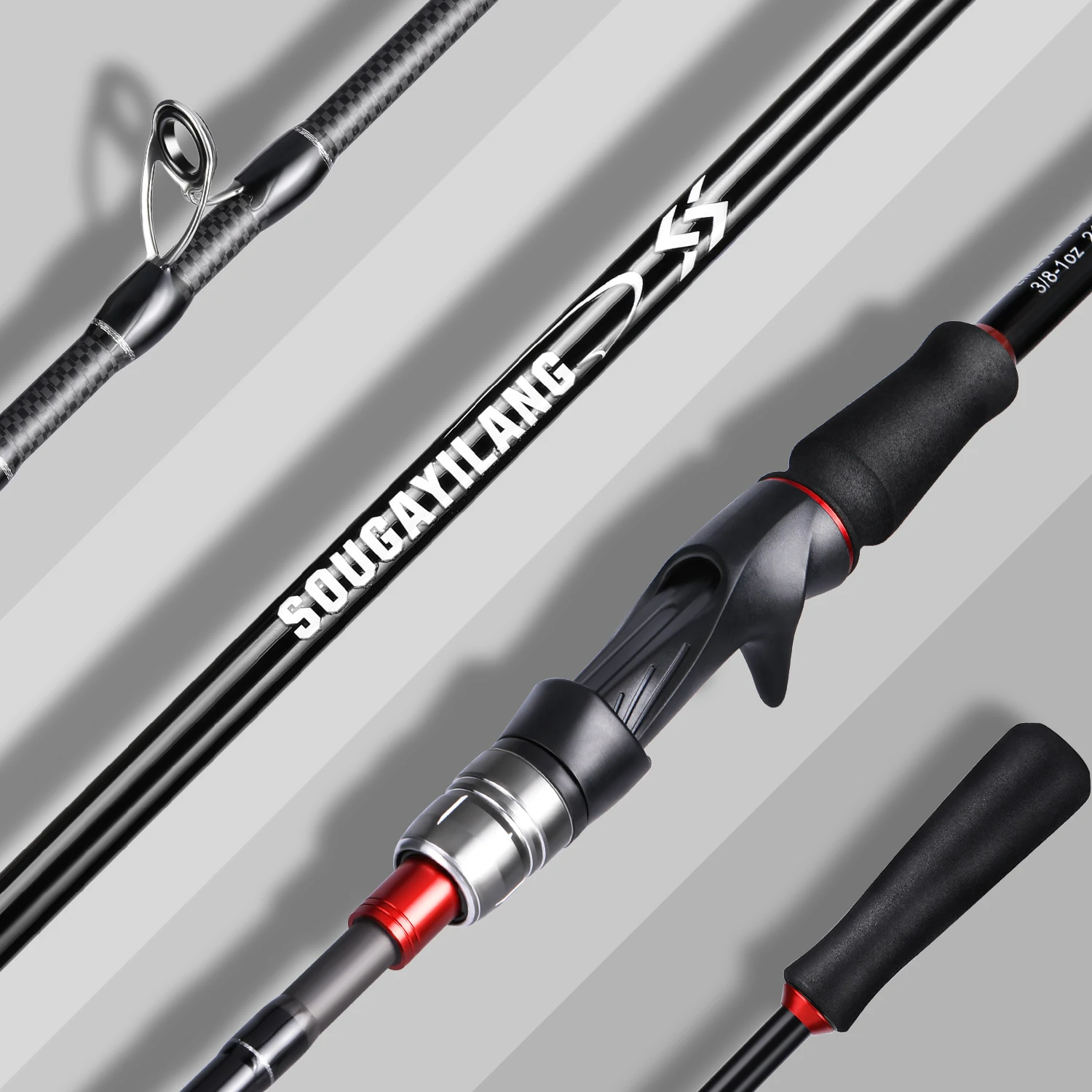 Sougayilang-Lure Vara De Pesca - Fishing Rod Surf avaliação e preço