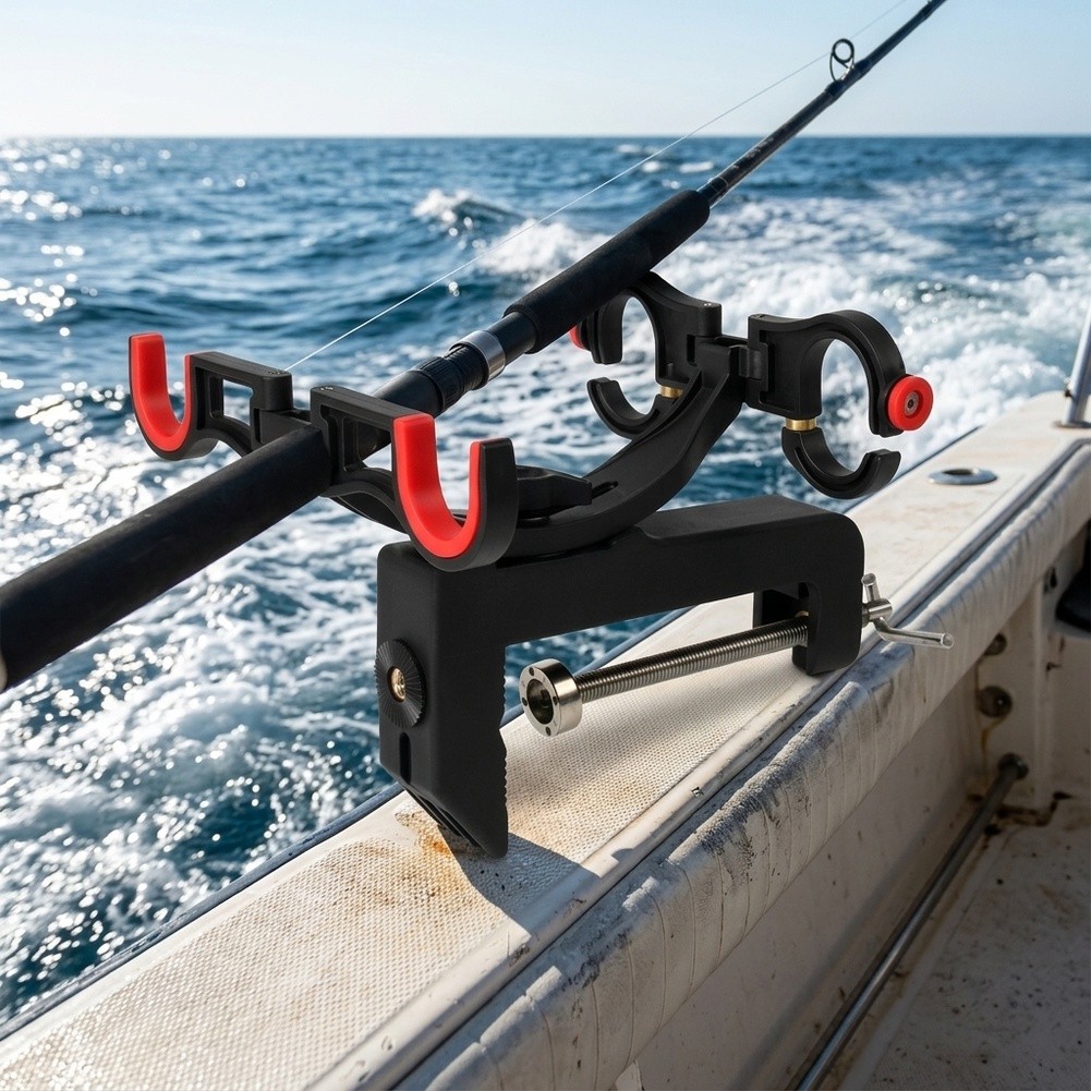 Suporte de Vara de Pesca Dupla - Fishing Rod Boat avaliação e preço